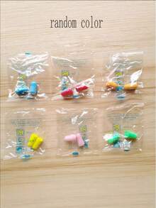 1 Pair Soft Waterproof Silicone Earplugs, Portable And Durable, Suitable For Swimming, Outdoor Activities, Sports, Travel, Home, Office And School, Perfect For Summer Pool Parties, Gifts And Summer Water Entertainment - Multicolor - View 12