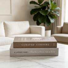 2pcs Remote Control Storage Box, Fashionable Luxury Open-Close Book Decor Magnetic Flip Cover, Room Decoration, Christmas Decoration Gift, Living Room Accessory, Paper Storage Box, Suitable For Coffee Table, Can Store Remote Controls, Sundries, Jewelry And Various Holiday Gifts - 2pcs - View 4