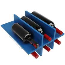 Modern Sideboard Blue With Storage Space - Blue - View 5