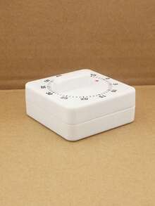Mechanical Kitchen Timer, Square Countdown Timer, Manual Cooking Timer, 60 Minutes Loud Alarm Reminder, Suitable For Kitchen Baking, Studying And Fitness. Kitchen Cooking Baking, Student Study Timing, Gym Workout Reminder - Multicolor - View 5