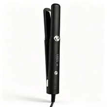Hair Straightener With 4 Adjustable Temperatures, Protective Ceramic Coating, Frizz-Free, Compact Design For Daily Styling, Available In Black And White - Hair Straightening Kit - View 10