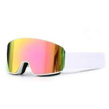 High Definition Double Layer Anti-Fog Ski Goggles, Suitable For Skiing, Cycling, Mountaineering, Snowmobiling And Other Outdoor Sports, TPU Frame, Double Layer Anti-Fog PC Lens - Multicolor - View 12