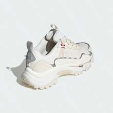 Adidas Spring/Autumn Unisex Running Shoes, Retro Comfortable Sports Casual Thick Sole Running Shoes JR8335 - Jade White / Pure Gem Red / Wonderful White - View 8