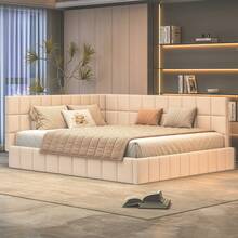 Bed Bases & Foundations - Beige - View 3