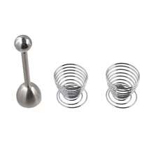 Stainless Steel Egg Topper Cutter, Multifunctional Egg Shell Opener Knocker, Kitchen Gadget For Egg Cracker And Separator - Multicolor - View 11