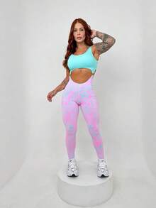 Women Sports Jumpsuits - Zebra Candy - View 7