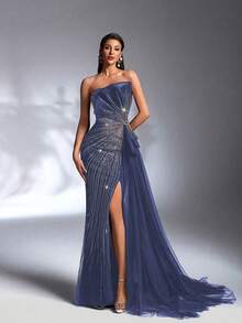 Wedding Dresses - Navy Color - View 11
