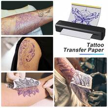 Marklife X8 Portable A4 Tattoo Printer Bluetooth Wireless Thermal Stencil Printer For Tattoo Artists Office Home PDF Document Photo Printing - Multicolor - View 8