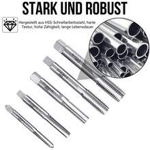131-tlg Gewindereparatur Satz, Universal Gewindebohrer Werkzeugset M5-M12, zur Reparatur beschädigter Innengewinden am Auto und Motor - A - Übersicht 5