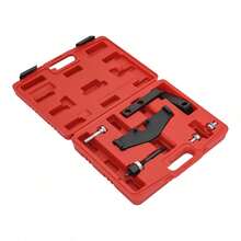 Red&Black Camshaft Engine Timing Tool Set (Model XC1694), Carbon Steel Tools - PVC Toolbox (13.38*2.95*10.83in), Casting & Finishing Process. Fits  Mini  (W10/11, 2001-2007 R50/R52/R53). <6.61lbs Gross Weight, Ready-To-Use - Multicolor - View 6