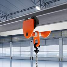 YUNRUX 2T-Balkenwagen, Balkenwagen, Manual Push Cart With Casters - Orange - View 11