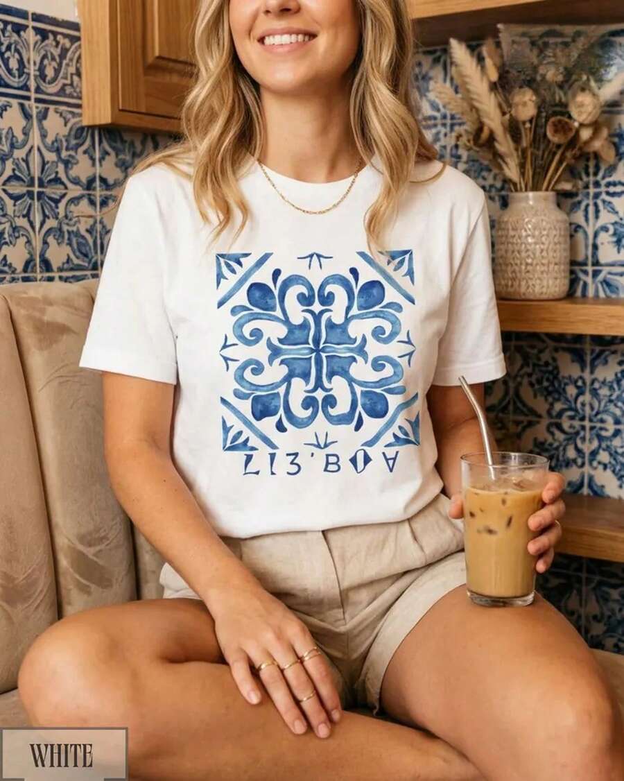 Women T-Shirts - 白色 - 查看 1