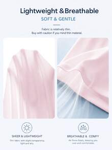 GLAMSKIN 女款夏秋基礎條紋對比飾邊 V 領長袖上衣，返校/外出/街頭休閒穿搭 - 粉紅杏色 - 查看 10