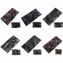 6pcs Camouflage Neck Gaiters, Seamless Branch Camo Face Mask, Breathable Neck Warmer, Multi-Functional Outdoor Headband, Suitable For Hunting, Fishing, Cycling, Running, Motorcycle, Hiking - Multicolor - View 5