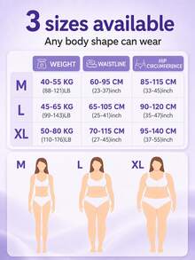 3/10/30 pcs, Celana Dalam Menstruasi, Nyaman, Ringan, Anti Bocor, Sangat Menyerap, Menawarkan Perlindungan 3D, Bernapas, dan Menetralkan Bau; Cocok untuk Perjalanan Bisnis, Menstruasi, Penggunaan Pasca Melahirkan, dan Perjalanan. - Celana dalam menstruasi (model nyaman) - View 5