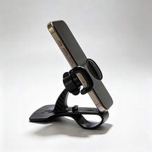 Adjustable Dashboard Clip-On Car Phone Holder 1pc Universal Car Phone Holder, Dashboard Mounted, Easy To Use Non-Slip Holder, Car Navigation Phone Holder, HUD Card Clip, Rotatable Dashboard Mounted Holder, Compatible With IPhone, Android Phones, Birthday, Family, Friend Car Accessories Gift Mother's Day Gift - Multicolor - View 13