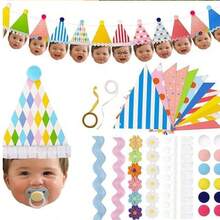 Custom Baby Face Birthday Photo Banner, Baby 1st Birthday Photo Garland, Personalized Face Garland Decoration, Personalized Photo Party Decor, Suitable For Birthday And Wedding Theme Party Decoration - View 3