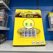 Auto Car Tire Pressure Cap Monitor Valve Stem Caps Sensor Indicator Tire Pressure Allert Tire Pressure Valve 3 Color Eye Alert - Plastic Cores - View 2