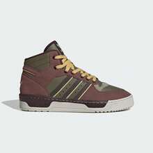 Adidas Autumn/Winter Unisex Retro Basketball Training Mid-Top Casual Sports Shoes JH9603 - Dark Brown/Dark Olive Green/Black No. 1 - View 2