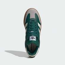 Adidas Spring/Autumn Unisex Retro Sports Shoes Classic Casual Sneakers JI2582 - Forest Green / Ivory White / Resin Yellow - View 3
