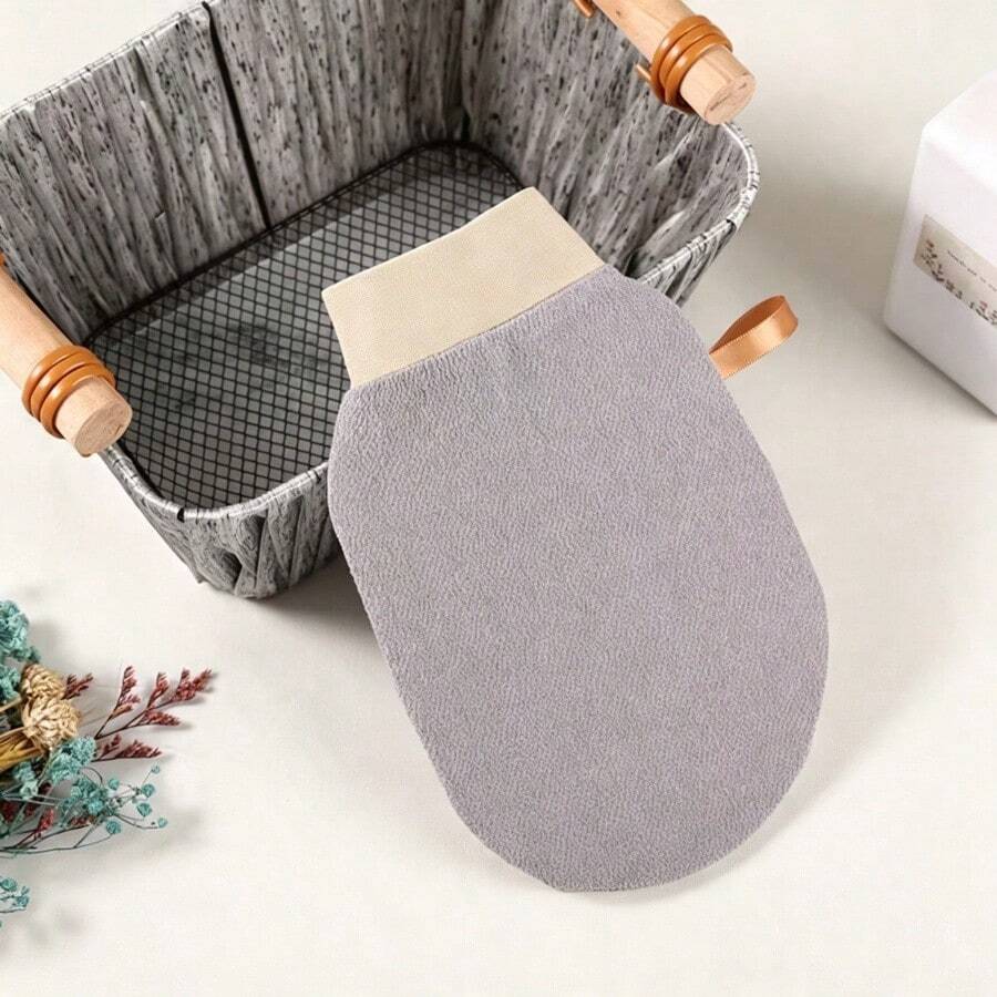 Household Bath Exfoliating Mitt Shower Peeling Body Scrub Glove Dead Skin Remover Foaming Massage Wash Towel - As Picture Show - View 1