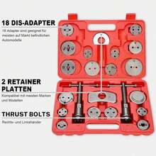 Bremssattel‑Kolben‑Rückstell‑Set, 22‑teiliges universelles Bremssattel Werkzeug, Kolbenrücksteller für Autobremsen - A - Übersicht 5