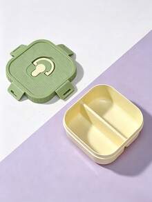 1300ml High-Capacity Leak-Proof Bento Box With 3 Compartments, Snap-Lock Freshness, Separable Food Storage, Ideal Lunch Box For Office Workers, Students Back To School, Picnic, Fruit And Snacks - Multicolor - View 11