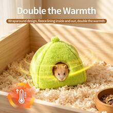 ITANDME Small Pet Winter Hanging House Hammock Warm Bed Nest Accessories For Hamster Sugar Glider - View 6