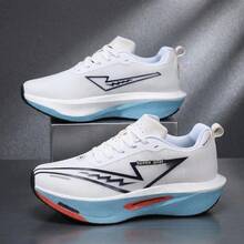 Women's Lightweight Breathable Cross-Training Fashion Sneakers - Low-Top Athletic Shoes With Thick Sole, High Elasticity, Genuine Carbon Plate, Shock Absorption, Arch Support And Non-Slip Bottom Design, Suitable For Jogging, Fitness, Hiking, Driving, Travel, Daily Casual And Outdoor Camping Sports For Men - Enlaibai - View 7