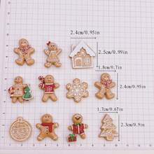 20/50pcs Mixed Christmas Series DIY Kit For Earrings, Keychains, Brooches, Beads Making, Resin Accessories Crafts Decoration Patch Material Pack (Aged 14+) - Multicolor - View 2