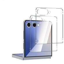 2pcs Outer Screen (Small Screen) Screen Protector Compatible With Samsung Galaxy Z Fold 8 Ultra/ Galaxy Z Flip 7 5G, Galaxy Zfold 7 / Galaxy Zfold 6, High-Quality Foldable Screen Protector, Bubble-Free, High Transparency, HD Effect, Tempered Glass Screen Protector - Clear - View 9