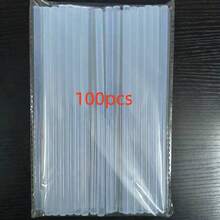 50/20支透明热熔胶棒，尺寸0.27x7.87英寸，高粘度胶棒，适用于工厂、车间和承包商DIY热熔胶枪 - 白色 - 查看 9