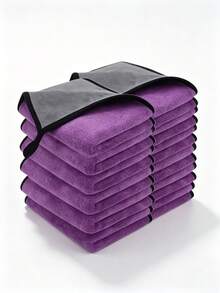 15/10/5/1pc Magic Microfiber Cleaning Towels, Non-Scratch Surface, Soft & Ultra-Fine, Strong Water Absorption, Quick-Dry & Reusable, Suitable For Kitchen, Bathroom, Car, Electronic Devices, Glasses, Faucets And More. Suitable For Faucet Cleaning, Cleaning Towels, Washable Fabric - A - View 11