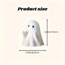 Cute Ghost Pen Holder, Creative Desktop Pen Rack, Resin Ghost Shaped Pen Storage Box, Fun Office Desk Decor, Suitable For Home, School, Office, Can Be Used As A Spooky Style Gift - Various - View 6