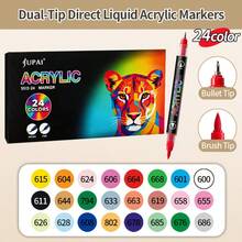 60/48/36/24 Colors Acrylic Paint Markers, Colorful Marker Pens, Coloring Marker Set, Suitable For Painting, Doodling, Illustratio, First Day Of School - Multicolor - View 14