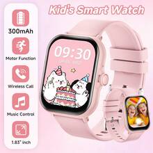 2026 New Kids & Teens Smart Watch, Supports Wireless Calling, Step Counting, Music Control, Remote Photography, Alarm, Multi-Function Smart Watch, Compatible With Android/IOS Phones, Equipped With 300mAh Battery - Multicolor - View 1