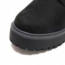 Timberland Women's Outdoor Hiking Climbing Leather Thick Sole Martin Boots - Black - View 10