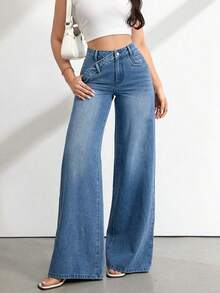 IDYLLIC Women Jeans - Blue - View 3
