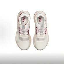 On Running Women Running Shoes - 奶白 / 寶石玫紅 - 查看 3