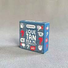 Spanish Mini Game Cards-Bien Me Conoces?After Dinner Amusements Board Game Travel Party Game Entertainment For Family Friends - Spanish Mini Game - View 6