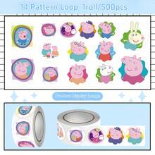 2026 500PCS Roll Sticker Cartoon Decoration Planner DIY Dessert Seal DIY Stickers Cute Party And Party Decoration - Multicolor - View 6