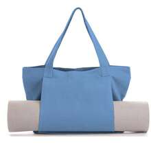 Yoga Mat Storage Fabric Tote Bag, Large Capacity Sports Fitness Bag, Wide Strap Commuter Shoulder Bag, Lightweight And Durable Bag - Multicolor - View 16