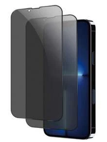 2PCS Privacy Protection Full Screen Tempered Glass Protector Protect Compatible With Iphone With Black Edge Silk Screen Compatible With IPhone18 18Pro 18ProMax 17 16 15 14 13 12 11 Pro Max XR X XS Max - Black-2PCS - View 37