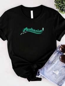 Women T-Shirts - 黑色 - 查看 1