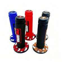 Motorcycle Handlebar Grips Off-Road Vehicle Cross-Country Motorcycle Scooter Universal Modified Accessories Modified Handlebar Rubber - A - View 6