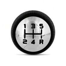 Manopla Cambio Preto Cromado Peugeot 206 207 306 307 308 C3 - A - Visão 4