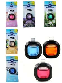1 Bottle Portable Car Aromatherapy Essential Oil, Car Essential, Keep Car Air Fresh, Aromatherapy, Purify Air, Long-Lasting Fragrance, Suitable For All Seasons, 4 Scents: Orange, Peach, Jasmine, Sea Salt, Lavender - Various Fragrances - View 7