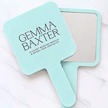 1pc Personalized Eyelash Technician Mirror Prop, Customized Handheld Makeup Mirror, In-Store Photo Prop, Customized Eyebrow Technician Prop, Customized Salon Sign, Customized Logo Mirror, Home Decor, Bridal And Bridesmaid Gifts - Multicolor - View 11