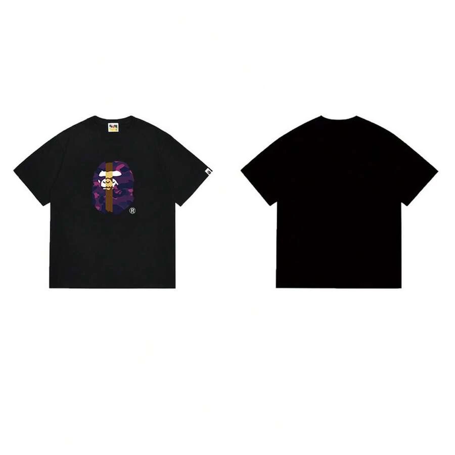 Women T-Shirts - 1291黑紫 - 查看 1
