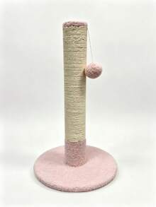 Vertical Sisal Cat Scratching Post, Stable Round Base, Fun Plush Hanging Ball, Multi‑Color Styles, Cat Scratching And Entertainment Supplies - Multicolor - View 13
